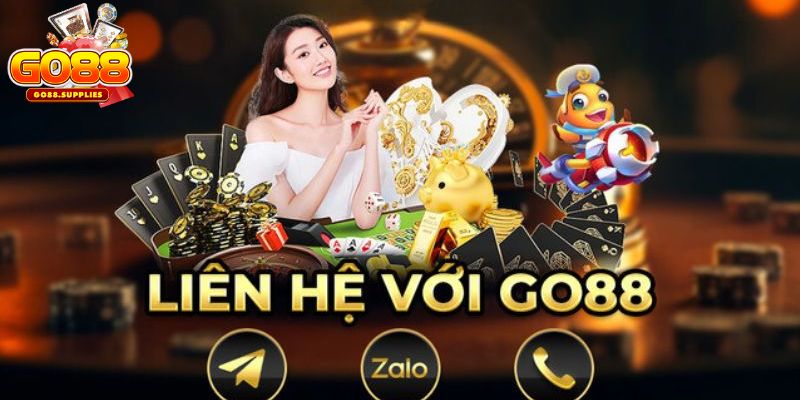 Các kênh liên hệ GO88 qua mạng xã hội